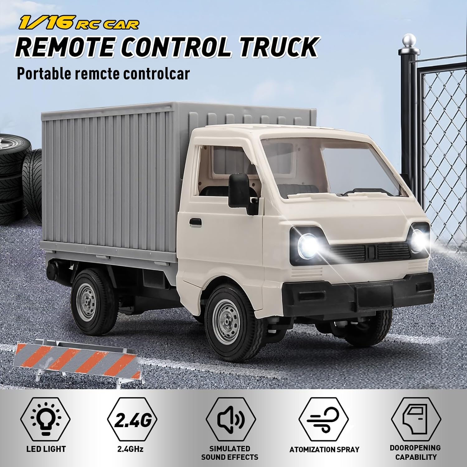 Rc Hobby Lobby - Camion RC KF21 1:16 2.4GHZ, voiture