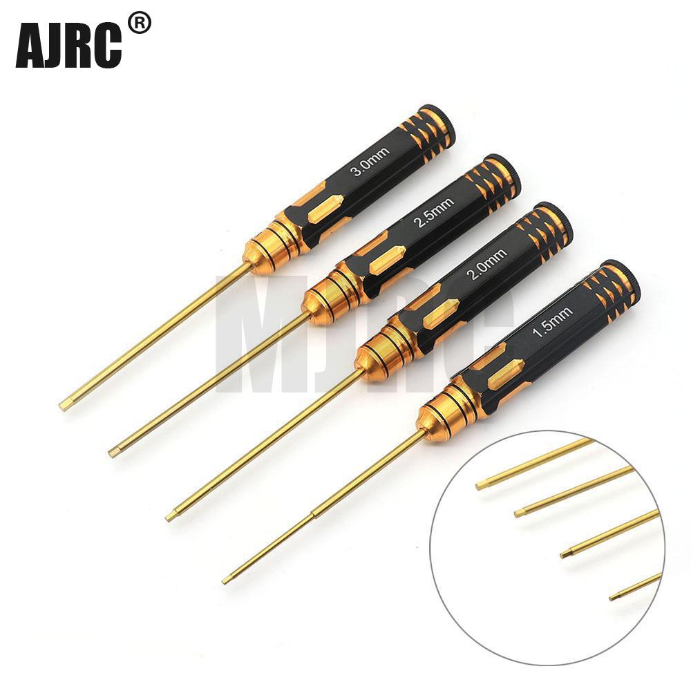 Rc Hobby Tool Kit - Ajrc 4 pièces/ensemble placage de titane