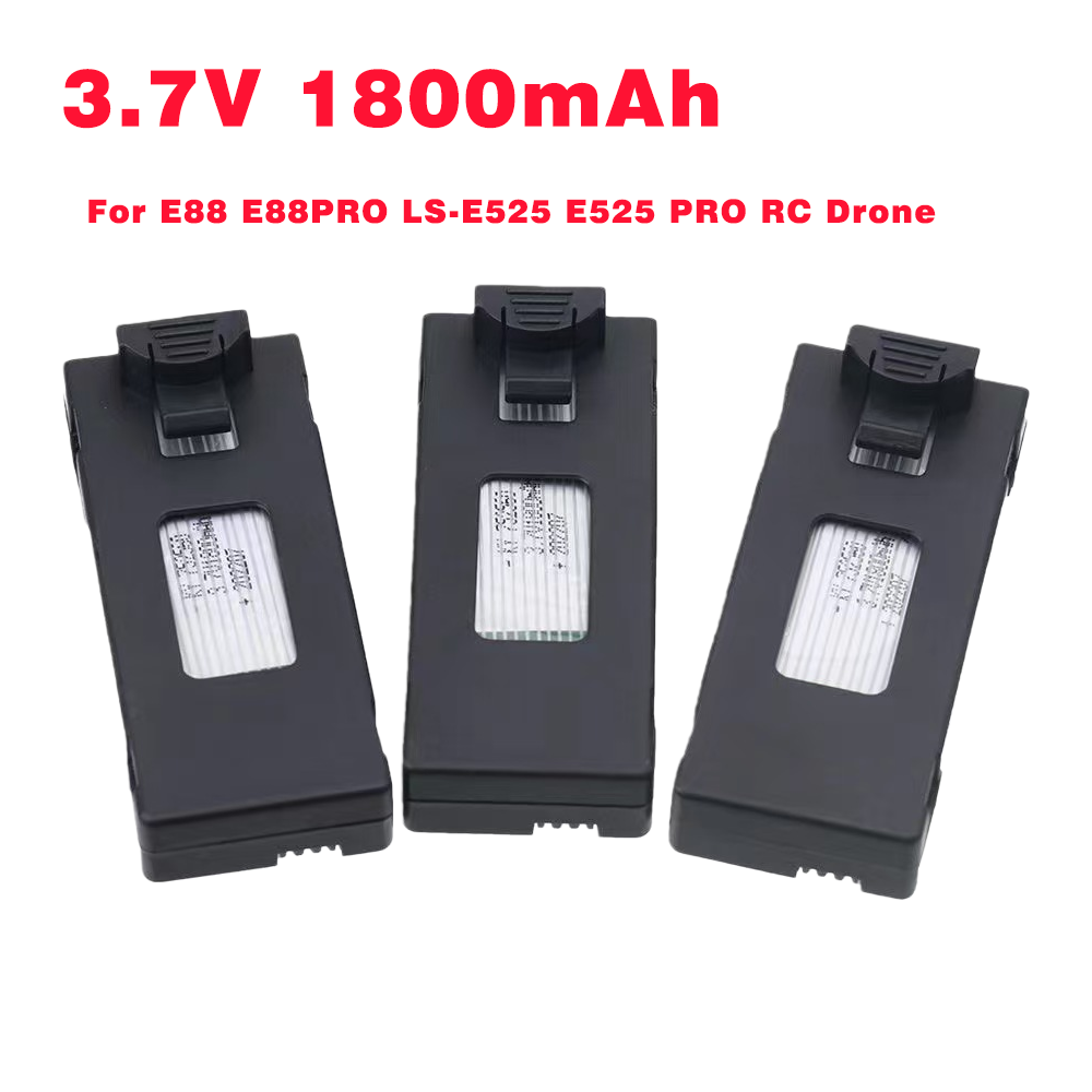 Eachine Drone E58 - Batterie de drone RC 3.7V 1800Mah,