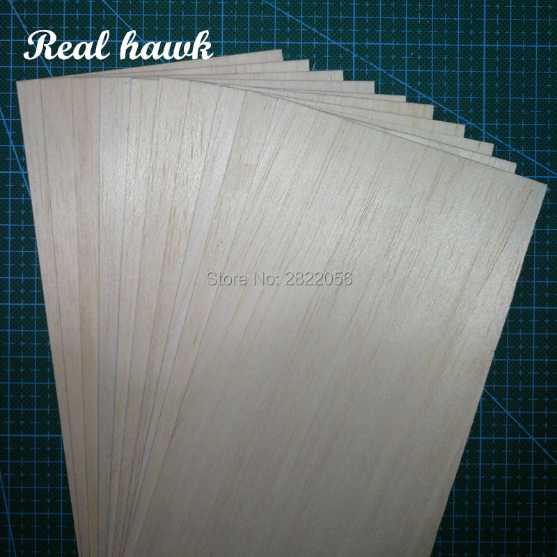 Rc Hobby Grade Plane - Feuilles de bois de Balsa modèle