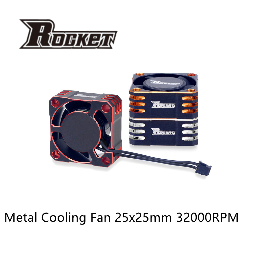 Rc Hobby Grade Plane - Ventilateur de refroidissement en métal fusée