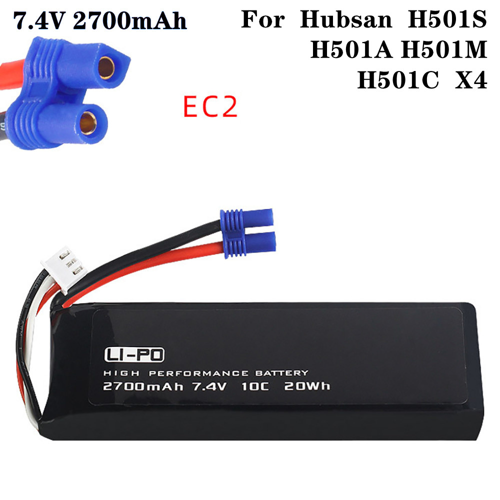 Rc Hobby Parts - Batterie d'origine 7.4V 2700mAh 10C pour