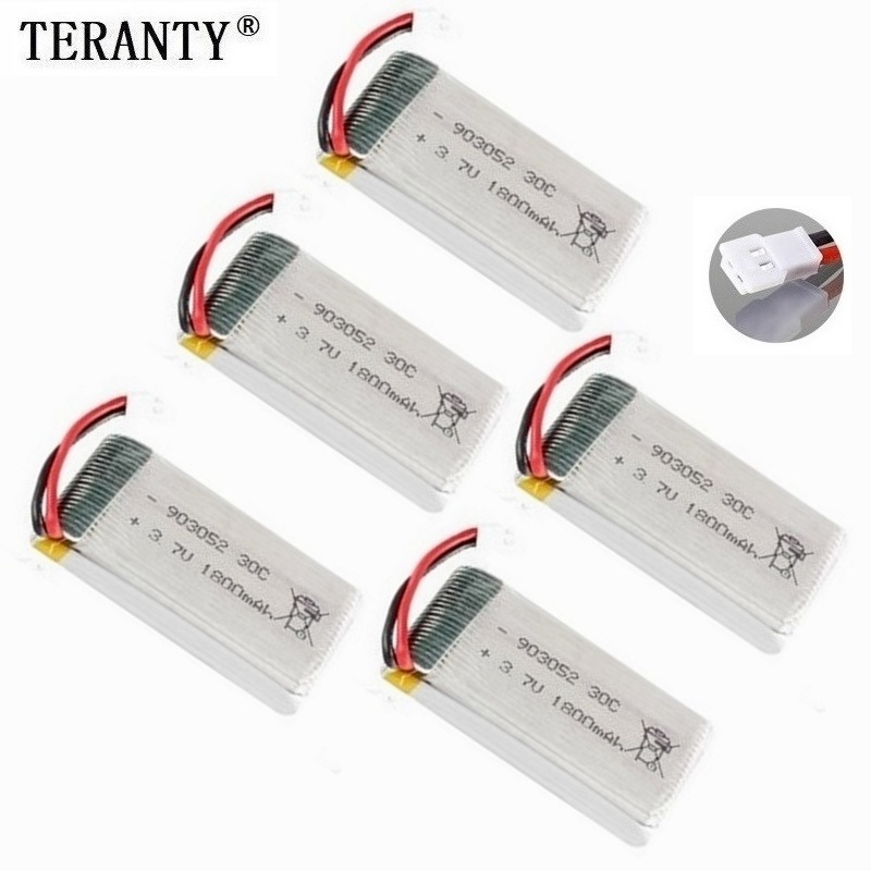 Eachine Drone E58 - Batterie Lipo 3.7v 1800mAh améliorée pour