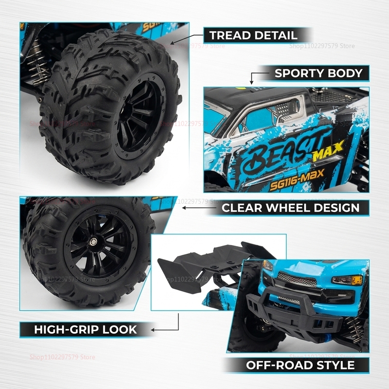 SG116-MAX/PRO 4x4 : camion tou - Rc Hobby Lobby avis et prix