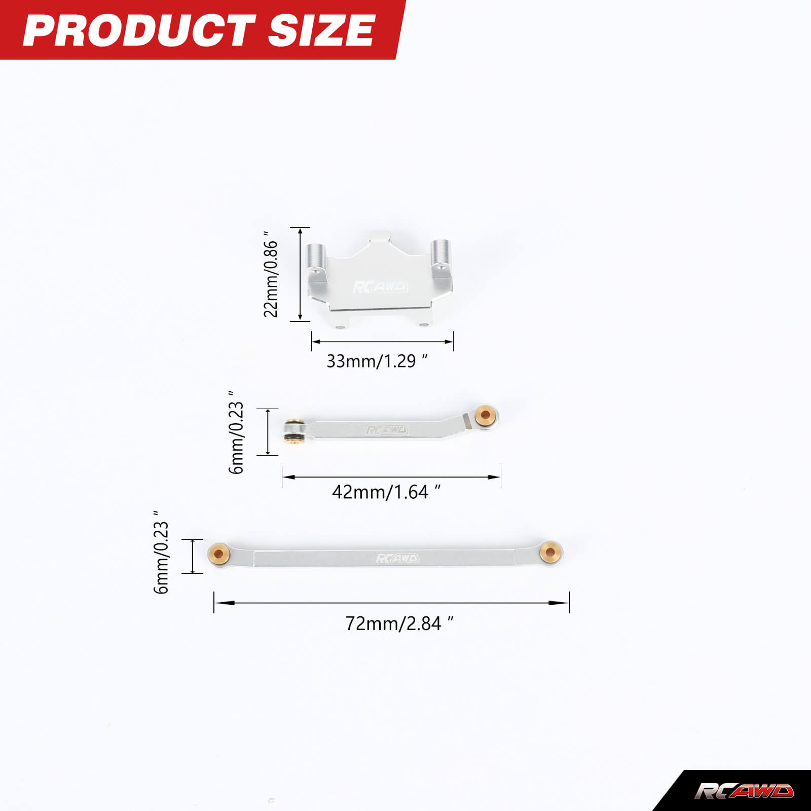 RCAWD – support Servo et maill - Rc Hobby Warehouse avis et prix