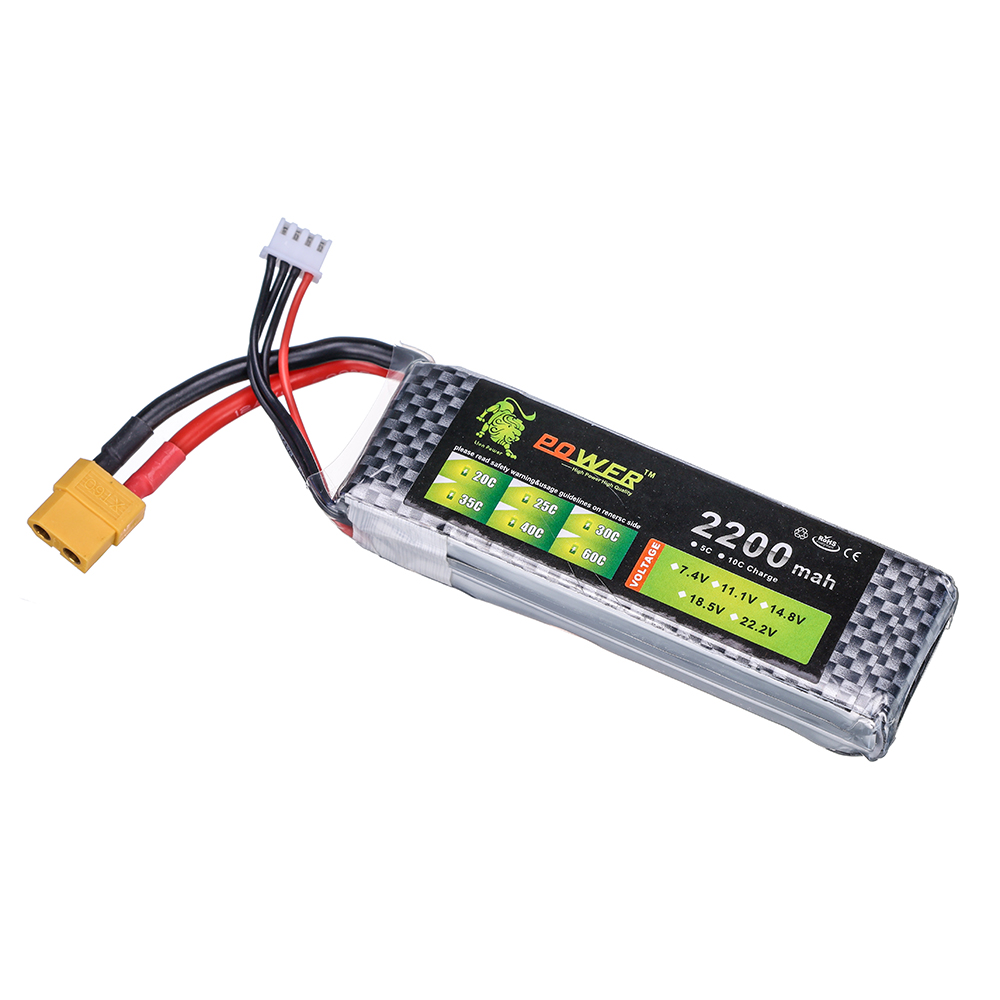Batterie Lipo 3S 11.1V 2200mAh - Hobby Rc Quadcopters avis et prix