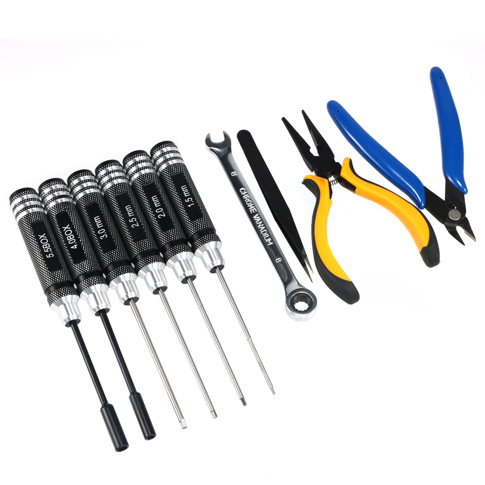 Kit d'outils RC 10-en-1 pour d - Rc Hobby Tool Kit avis et prix