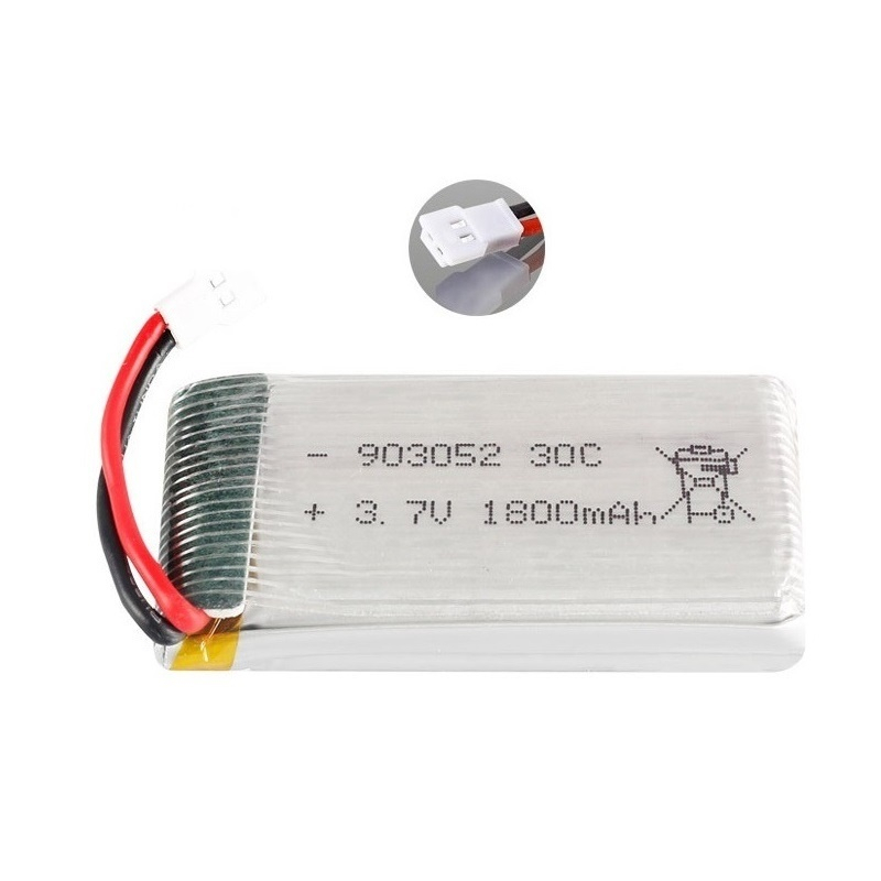 Batterie Lipo 3.7v 1800mAh amé - Eachine Drone E58 avis et prix