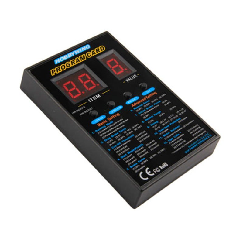 Carte de programme ESC HobbyOO - Rc Hobby Grade Plane avis et prix